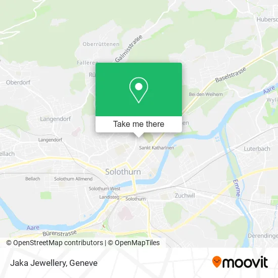 Jaka Jewellery map
