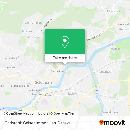 Christoph Geiser Immobilien map