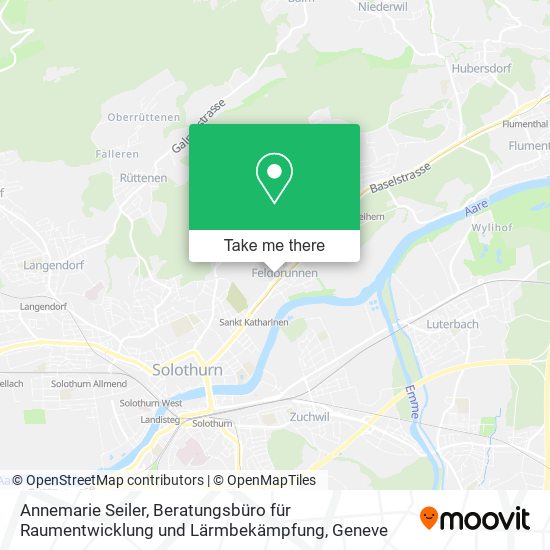 Annemarie Seiler, Beratungsbüro für Raumentwicklung und Lärmbekämpfung map