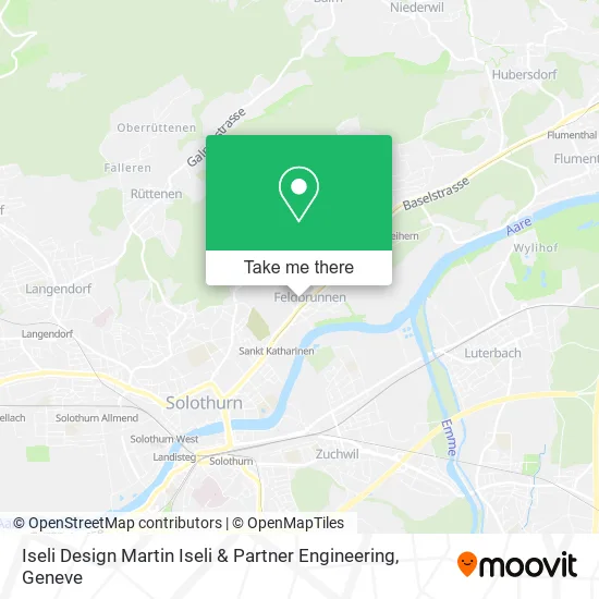 Iseli Design Martin Iseli & Partner Engineering plan