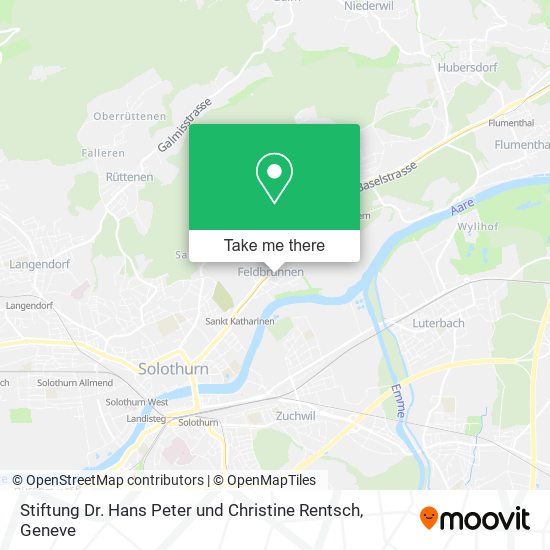 Stiftung Dr. Hans Peter und Christine Rentsch map