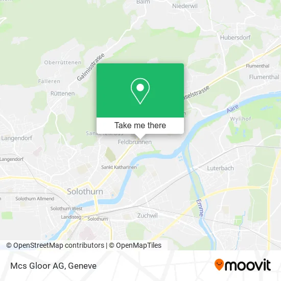 Mcs Gloor AG map