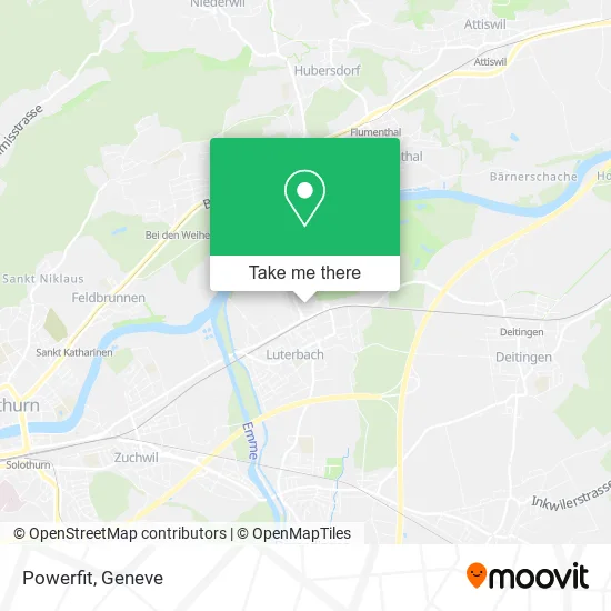 Powerfit map