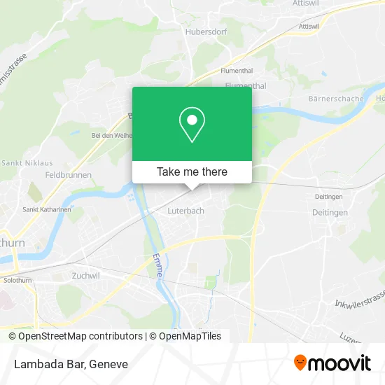 Lambada Bar plan