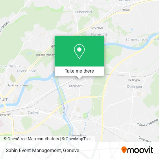 Sahin Event Management map