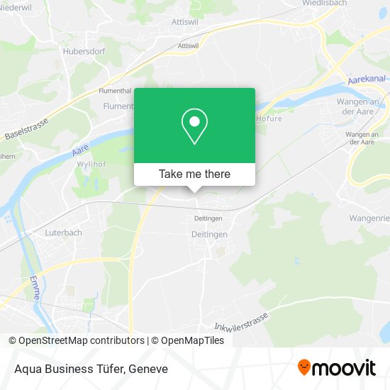Aqua Business Tüfer map
