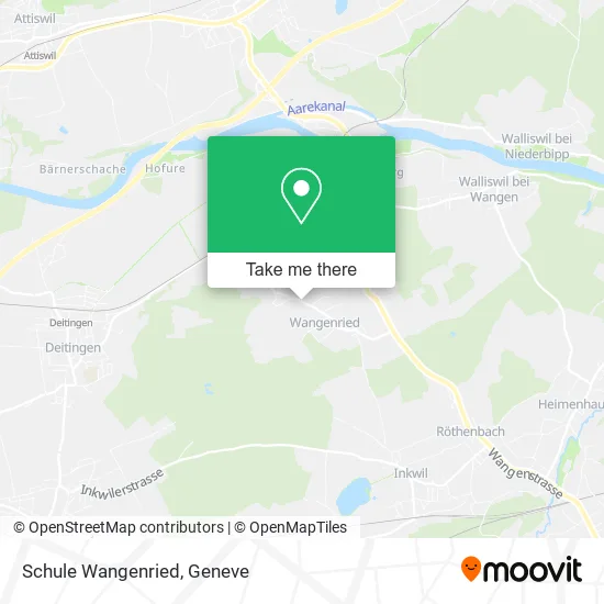 Schule Wangenried map
