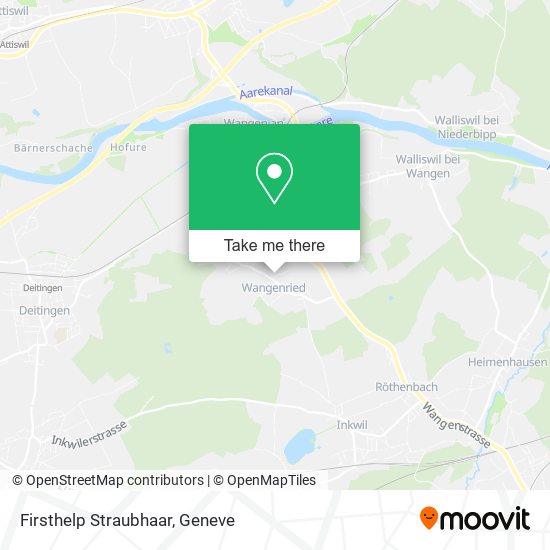 Firsthelp Straubhaar map