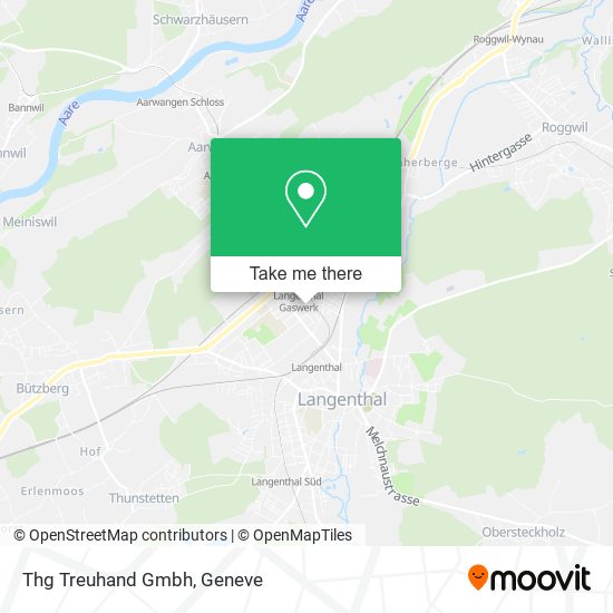 Thg Treuhand Gmbh map