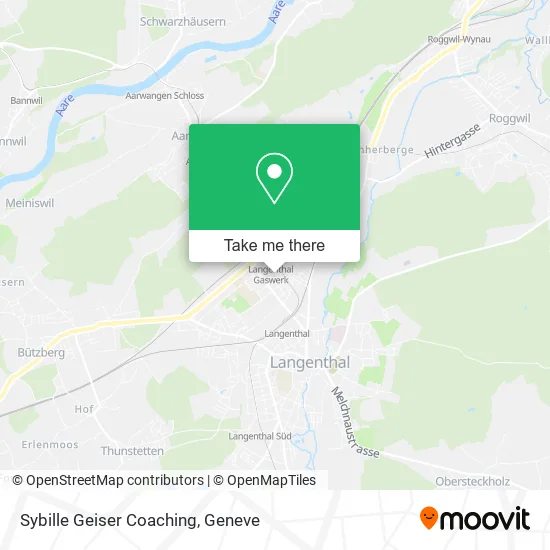 Sybille Geiser Coaching map