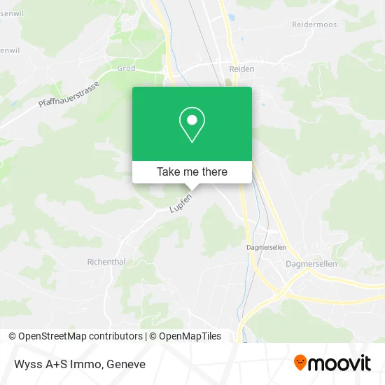 Wyss A+S Immo map