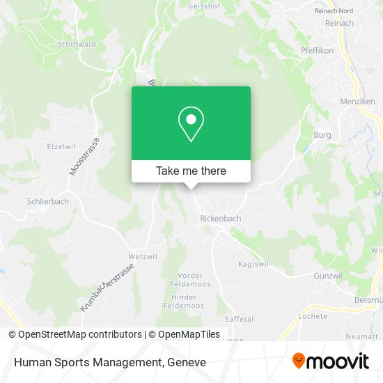 Human Sports Management map
