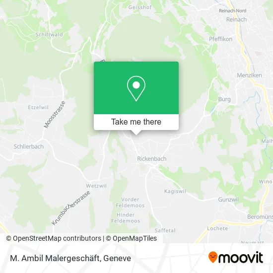 M. Ambil Malergeschäft map