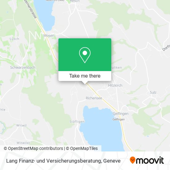 Lang Finanz- und Versicherungsberatung map