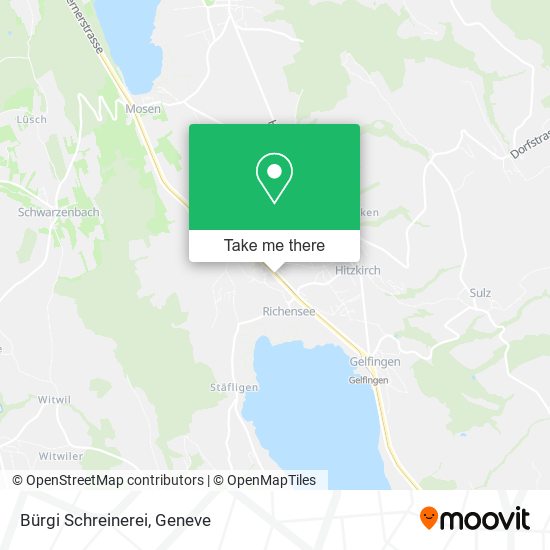 Bürgi Schreinerei map
