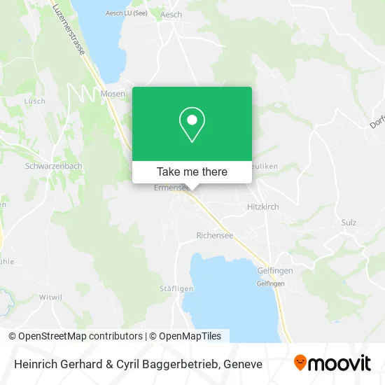 Heinrich Gerhard & Cyril Baggerbetrieb map