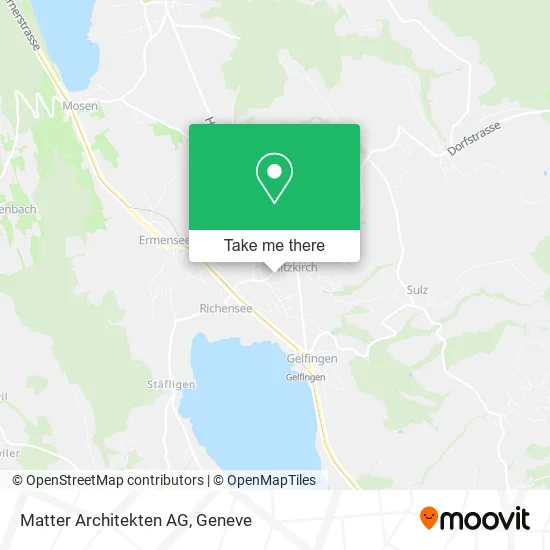 Matter Architekten AG map