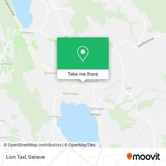 Lion Taxi map