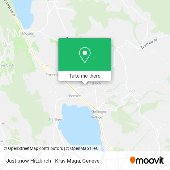 Justknow Hitzkirch - Krav Maga map