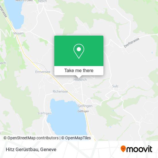 Hitz Gerüstbau map