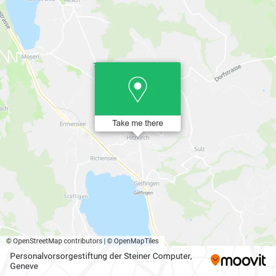 Personalvorsorgestiftung der Steiner Computer map