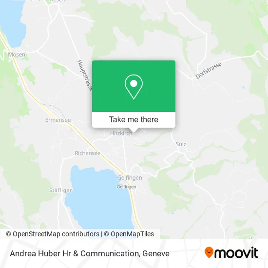 Andrea Huber Hr & Communication map