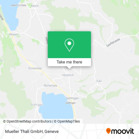 Mueller Thali GmbH map