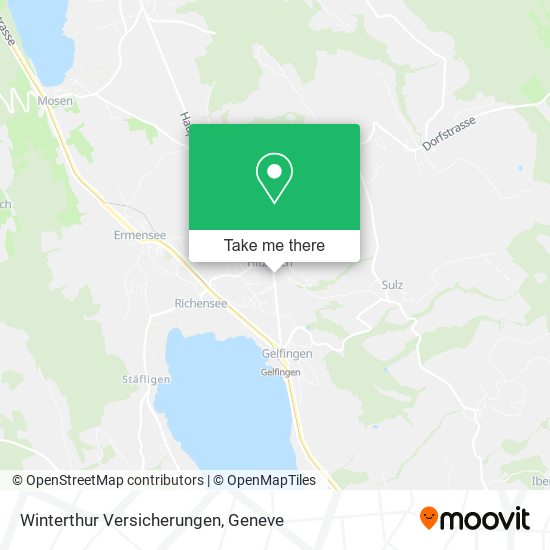Winterthur Versicherungen map