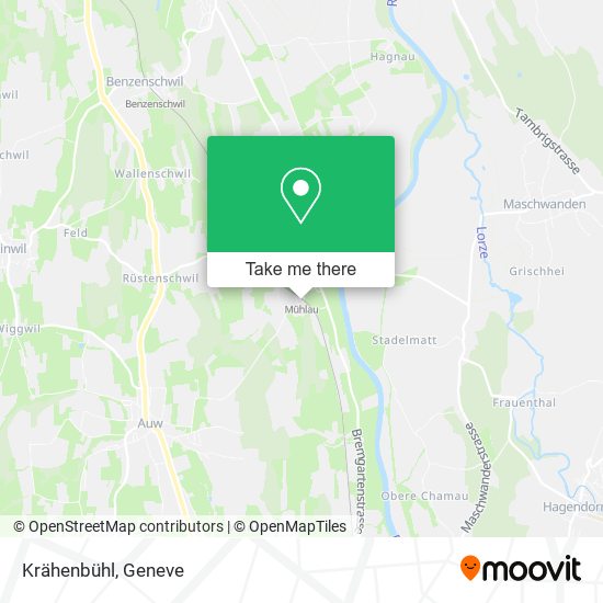 Krähenbühl map