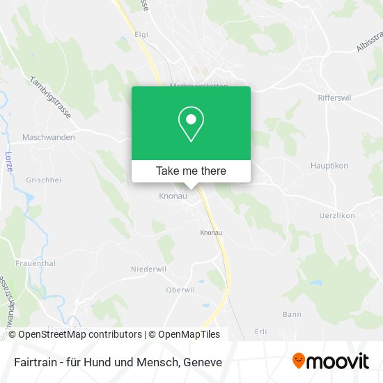 Fairtrain - für Hund und Mensch map