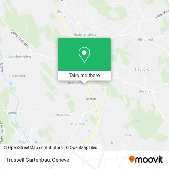 Trussell Gartenbau map