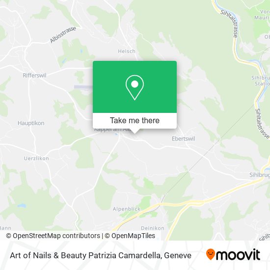Art of Nails & Beauty Patrizia Camardella map