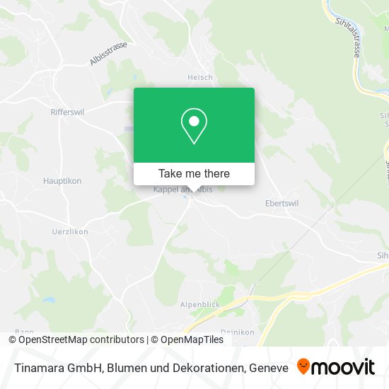 Tinamara GmbH, Blumen und Dekorationen map