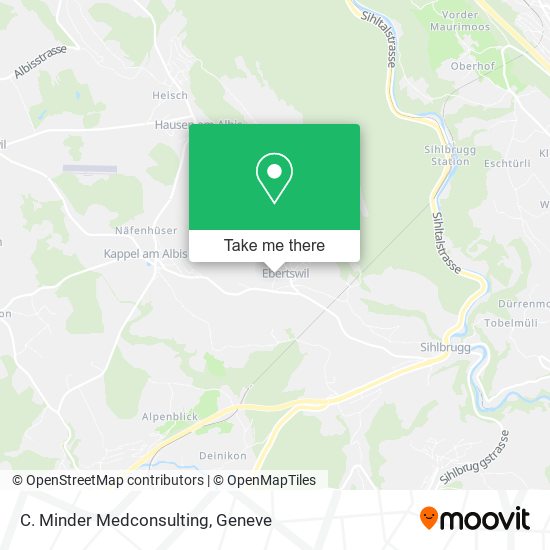 C. Minder Medconsulting map