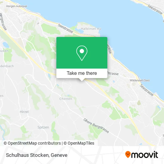 Schulhaus Stocken map