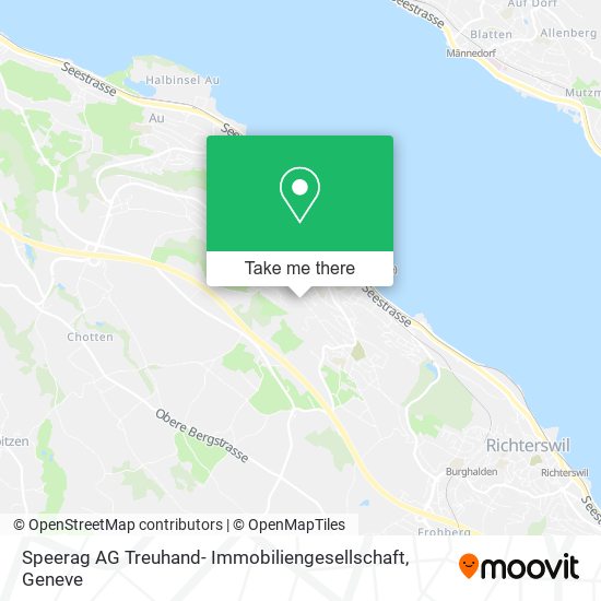 Speerag AG Treuhand- Immobiliengesellschaft map