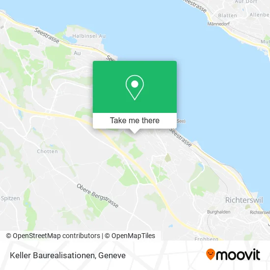 Keller Baurealisationen map