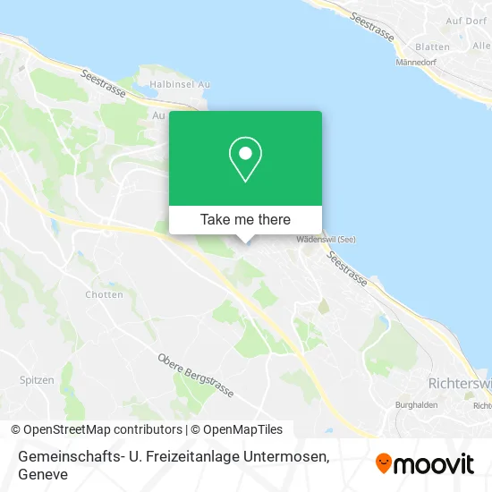 Gemeinschafts- U. Freizeitanlage Untermosen map