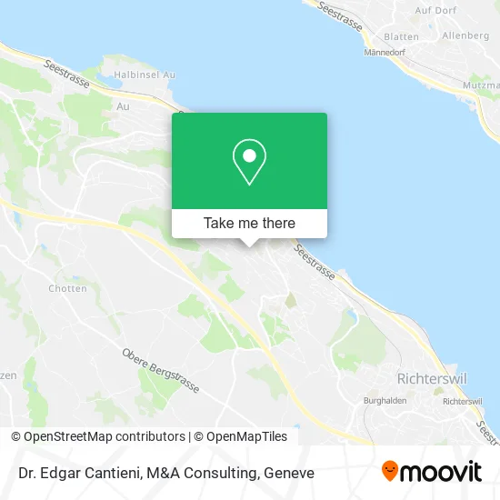 Dr. Edgar Cantieni, M&A Consulting map