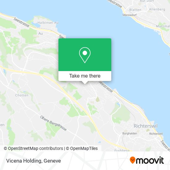 Vicena Holding map
