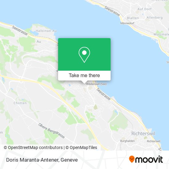 Doris Maranta-Antener map
