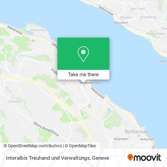 Interalbis Treuhand und Verwaltungs map