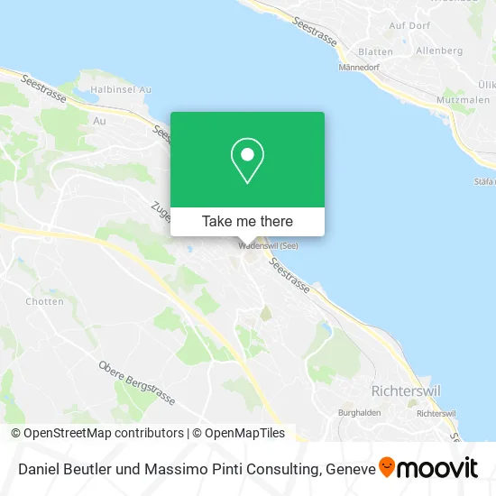 Daniel Beutler und Massimo Pinti Consulting map
