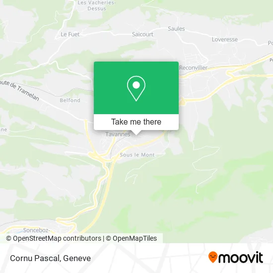 Cornu Pascal map