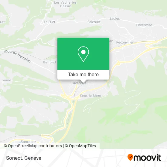Sonect map
