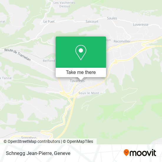 Schnegg Jean-Pierre map