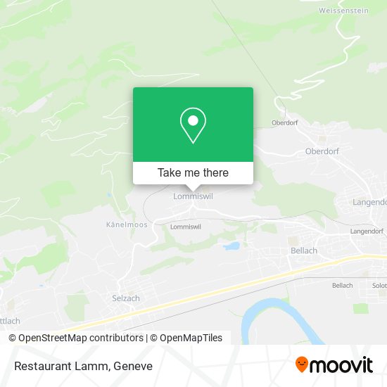 Restaurant Lamm map