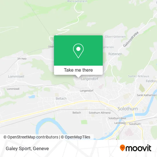 Galey Sport map