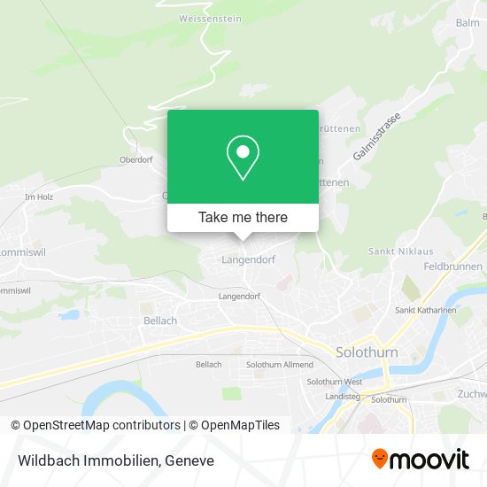 Wildbach Immobilien map