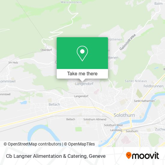 Cb Langner Alimentation & Catering map